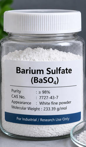 barium sulfate (baso₄)